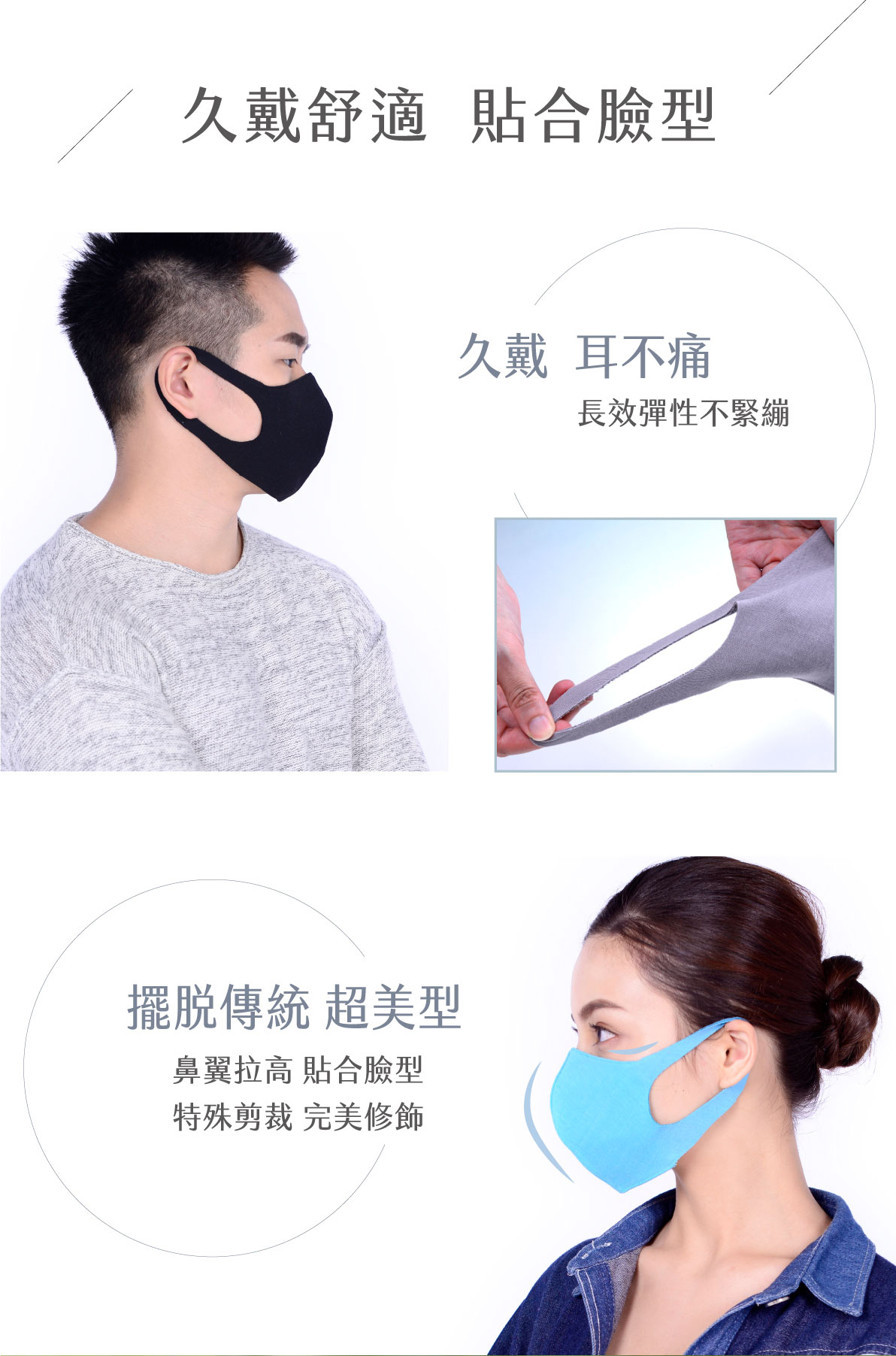 多機能防霾美顏口罩,抗敏,PM0.3,抗菌,透氣,PM2.5,口罩,防霾,小臉 
